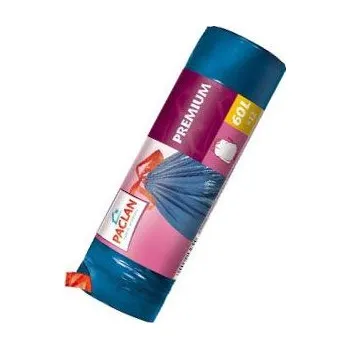 Pytle na odpadky Pytle na odpadky 60l modré zatahovací 10ks