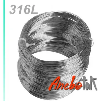 Vázací drát Nerezový drát 304 polotvrdý, průměr 2 mm, svitek 1 kg