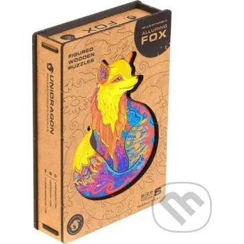 Dětské zboží UNIDRAGON dřevěné puzzle - Liška, velikost S - Unidragon Unidragon