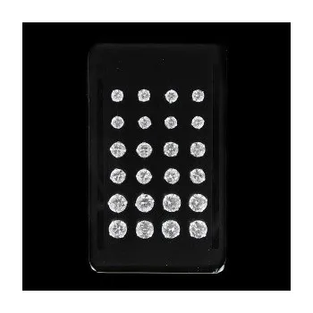 Náušnice Stříbrná náušnice kusovka