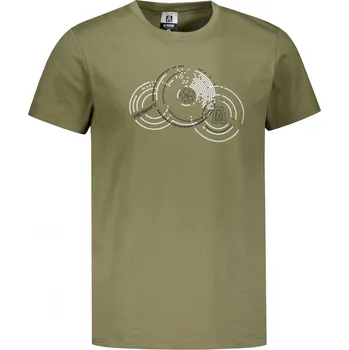 Pánské triko ALTISPORT CARRYOVER ALM160AL805 KHAKI M