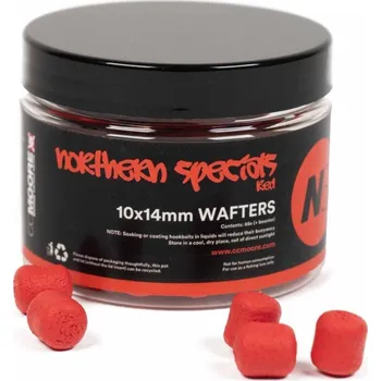 Boilies 65ks - Vyvážené Boilies CCMoore NS1 Dumbell Wafters 10x14mm Red