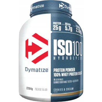Protein Protein Dymatize ISO 100 Hydrolyzed čokoláda-ořech 2264 g