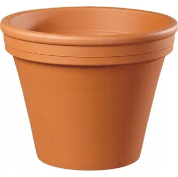 Květináč Květináč keramický 10 cm červený