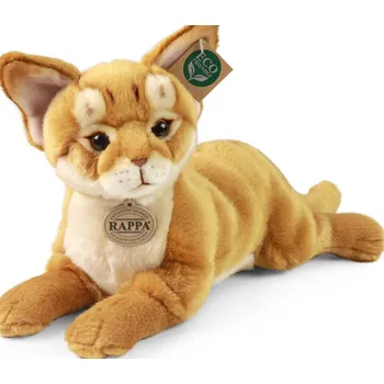 plyšák KOČKA PLYŠOVÁ HRAČKA - KOČKA ABYSSINSKÁ, TYGR, KOČKA POUŠTNÍ
