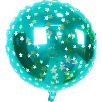 Balónek BALÓNEK 18" HVĚZDA ZELENÝ