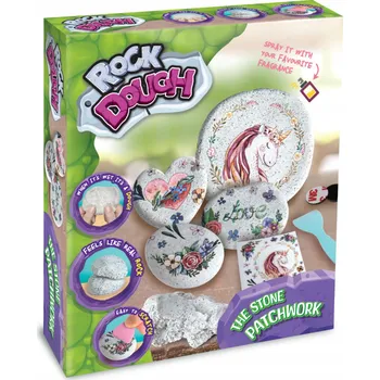 kreativní sada Kreativní umělecká sada Strigo Rock Dough Kamenné magnety Jednorožec DIY