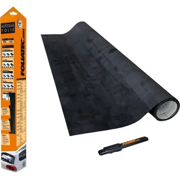 Samolepicí dekorace na vozidlo Foliatec Interiérová semišová fólie PANTHER WRAP 140x75 cm, černá