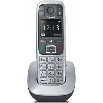 Stolní telefon Telefon Gigaset E560 šedý / stříbrný S30852-H2708-B101