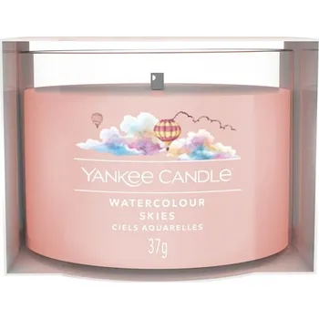 Svíčka Yankee-Candle Pokojove-vune Votivni-svicka-ve-skleWatercolour Skies 37 g (2 405,00 Kč / 1 kg)