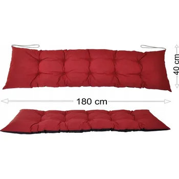 Podsedák Podsedák 180x40 vínový melír