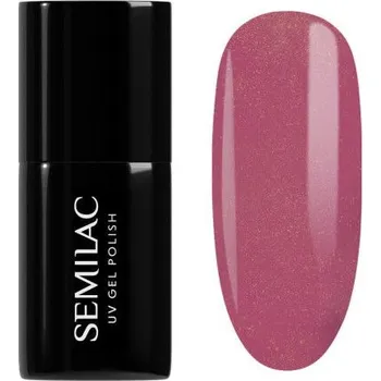 Přípravek na nehty Semilac - gel lak 377 Shimmer Stone Ruby 7ml