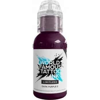 Tetovací barva Tetovací na tetování World Famous Limitless Dark Purple 2 30ml