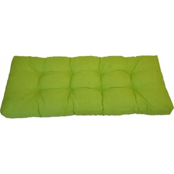 Podsedák Opěradlový polstr na paletu 120x50 světle zelený melír