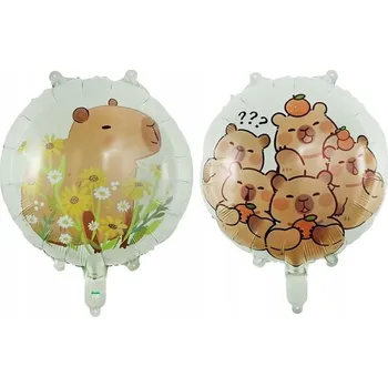 Balónek Fóliový balónek 18" oboustranný - KAPYBARA (kapybara)