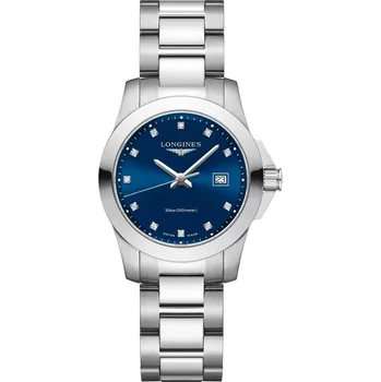 Hodinky Longines Conquest Quartz L3.376.4.97.6