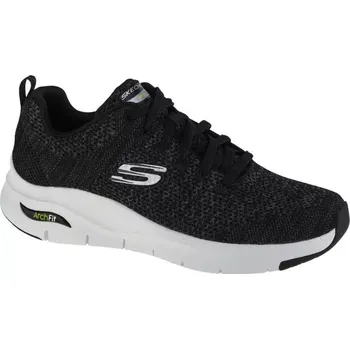 Pánská treková obuv Boty Skechers Arch Fit Paradyme M 232041-BKW 42.5