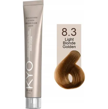 Barva na vlasy KYO BARVA NA VLASY bez amoniaku - 100ml - 8.3