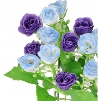 umělá květina UMĚLÉ KVĚTY KYTICE RŮŽÍ RŮŽE VĚTVIČKY DEKORACE DO VÁZY DOMŮ