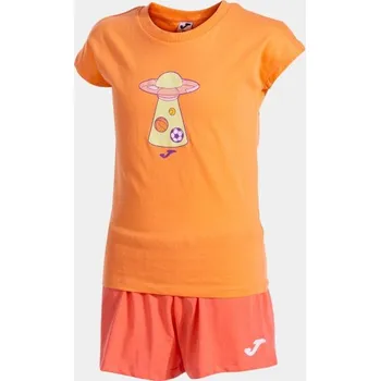 Chlapecké tričko Dětská sportovní souprava JOMA KIDS CAMP SET ORANGE CORAL Velikost: 14 (XS), Barva: ORANGE