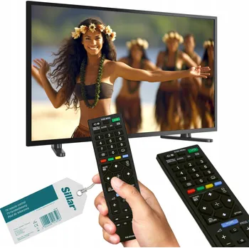 Dálkový Ovladač RM-ED054 Náhradní Černý pro Televizory Sony LED a Bravia, dosah 10m