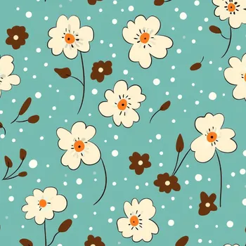 Panel na PUL kalhotky mini kvítky