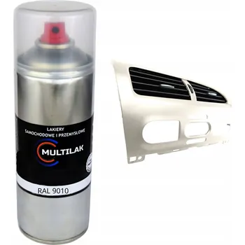 Barva ve spreji Lak ve spreji na dekory a interiérové lišty automobilů RAL 9010 lesklý