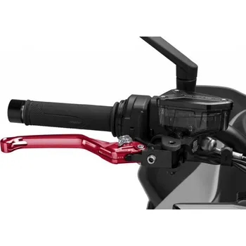 Páčka brzdy bez adaptéru PUIG 4.0 4120RY dlouhé red/titan
