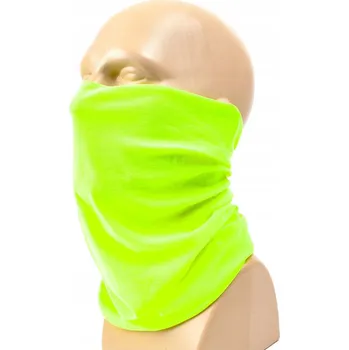 Nákrčník Nákrčník Neck Safe bezešvý 48x24cm výstražná žlutá