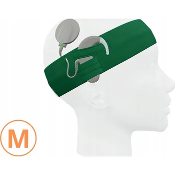 IP kamera Univerzální pásek pro řečové procesory / implantáty - zelený - vel. M