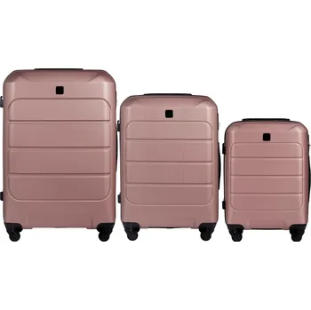 Wings Tvrdý kufr, sada ABS GANNET 198 l