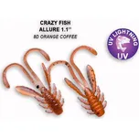 Crazy Fish Gumová nástraha Allure 1,1 barva 8D balení 10 ks