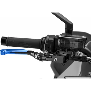 Páčka brzdy bez adaptéru 4.0 414ANP rozšiřitelná skládací modro/stříbrný