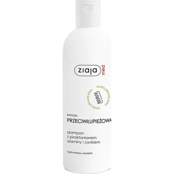 Šampon ZIAJA MED Proti lupům Šampon s pyroktonátem olaminem a zinkem 300 ml