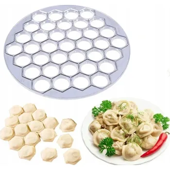 Forma na pečení Formička na pirohy, tvořítko na pirohy, forma na 37 pirohů/ušek/ravioli, 25 cm
