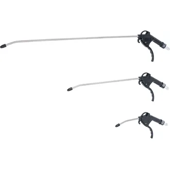 Stříkací pistole Pneumatické ofukovací pistole, 110 / 300 / 500 mm, sada 3 ks, BGS 3294