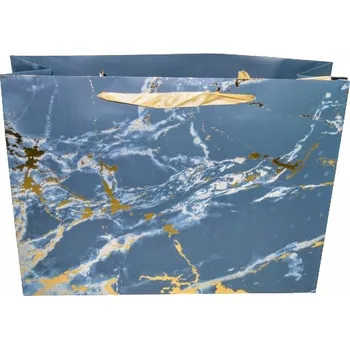 Dárková taška DÁRKOVÁ TAŠKA 26x32x11cm, design mramor