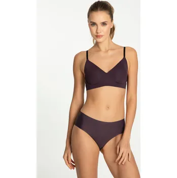 Dámské spodní prádlo Dámské kalhotky Simple Classic tm.fialové - Julimex L