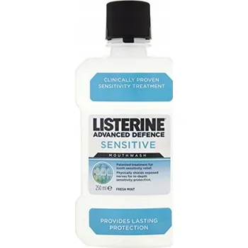 Ústní voda Listerine Advanced Defence Sensitive ústní voda 500ml – svěží máta