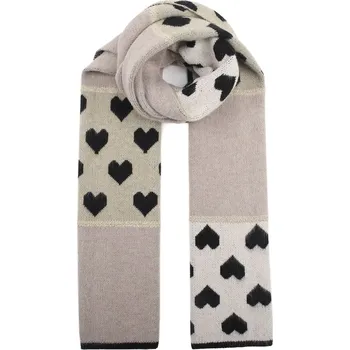 Šála Dámská šála vzor E-09396 barva: béžová