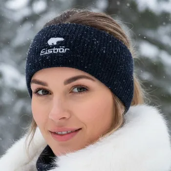 Čelenka Zimní čelenka EISBÄR Mana STB Black Černá