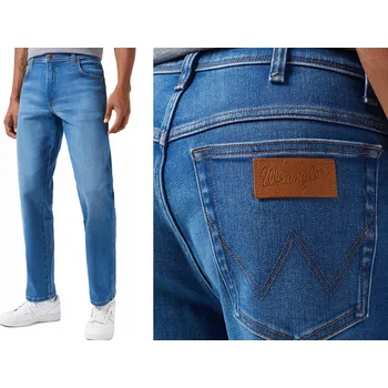 Pánské džíny Wrangler Texas pánské džíny rovného střihu velikost 38/32