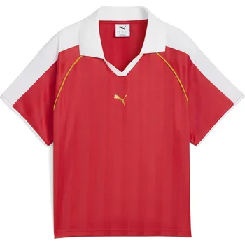 Dámské tričko Dámský dres PUMA T7 RELAXED FOOTBALL JERSEY 63215711 FOR ALL TIME RED XS
