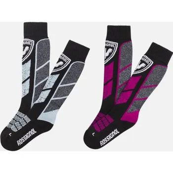 Pánské termoprádlo Ponožky Rossignol Jr Thermotech 2P růžové xs