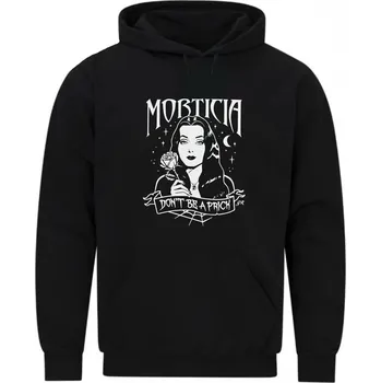 Pánská mikina Pánská mikina Temná Morticie Addamsová (Velikost: 5XL, Barva: Černá)