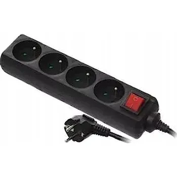 Napájecí kabel Prodlužovací Kabel AW-Tools 5 m 4 ks černá