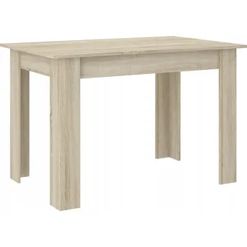 Konferenční stolek Kuchyňský stůl Framire obdélníkový dub sonoma 80 x 120 x 75 cm