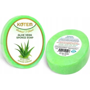 Mýdlo KOTEM Aloe Vera Mýdlo napuštěné v houbičce 125g
