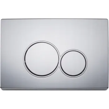 Splachovací tlačítko Splachovací tlačítko na WC Hydroland stříbrné