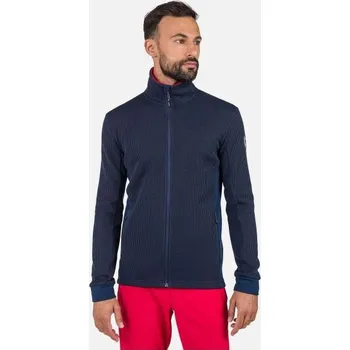Pánská mikina Rossignol Cieloalto Fleece Fz mikina tmavě modrá M